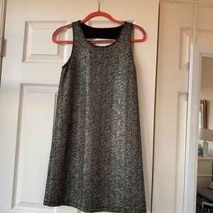 Black and silver dress